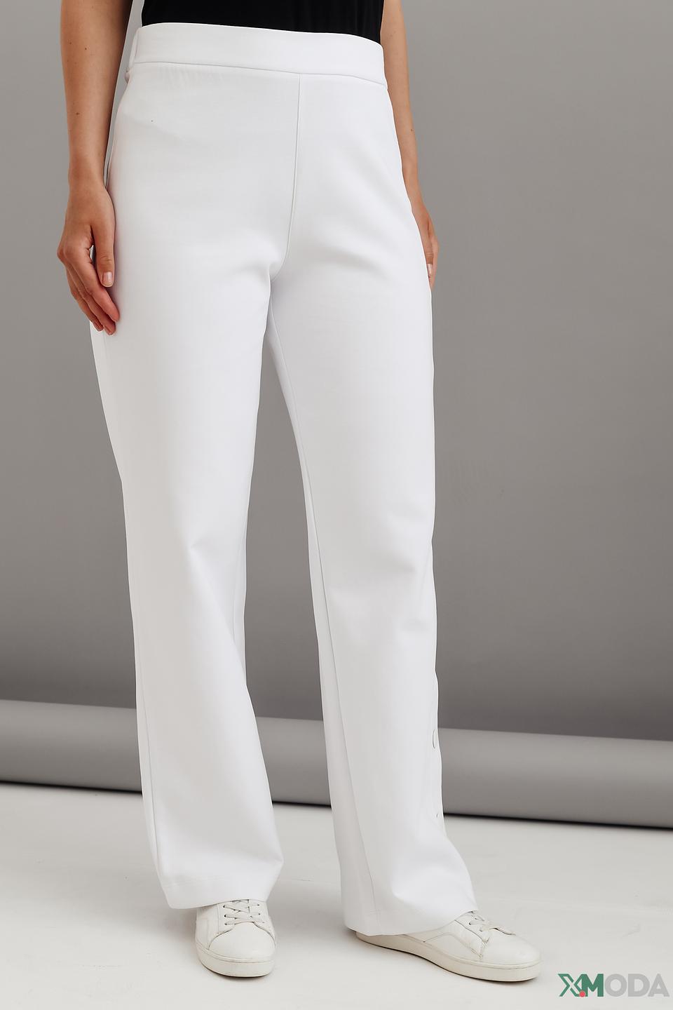 Брюки классические Emporio Armani белые