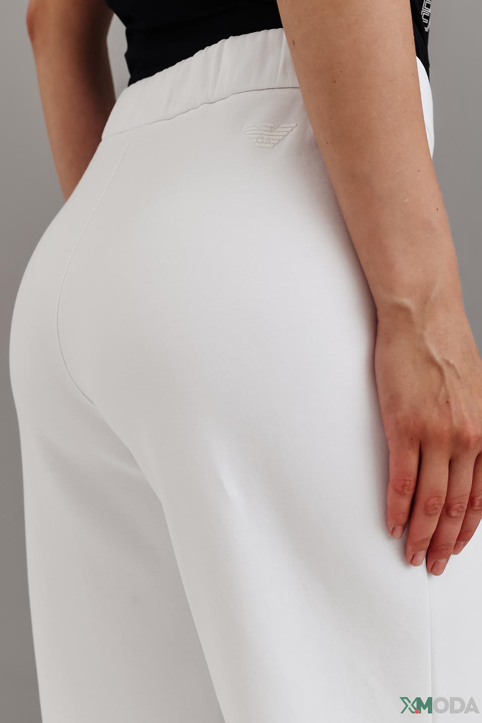 Брюки классические Emporio Armani белые