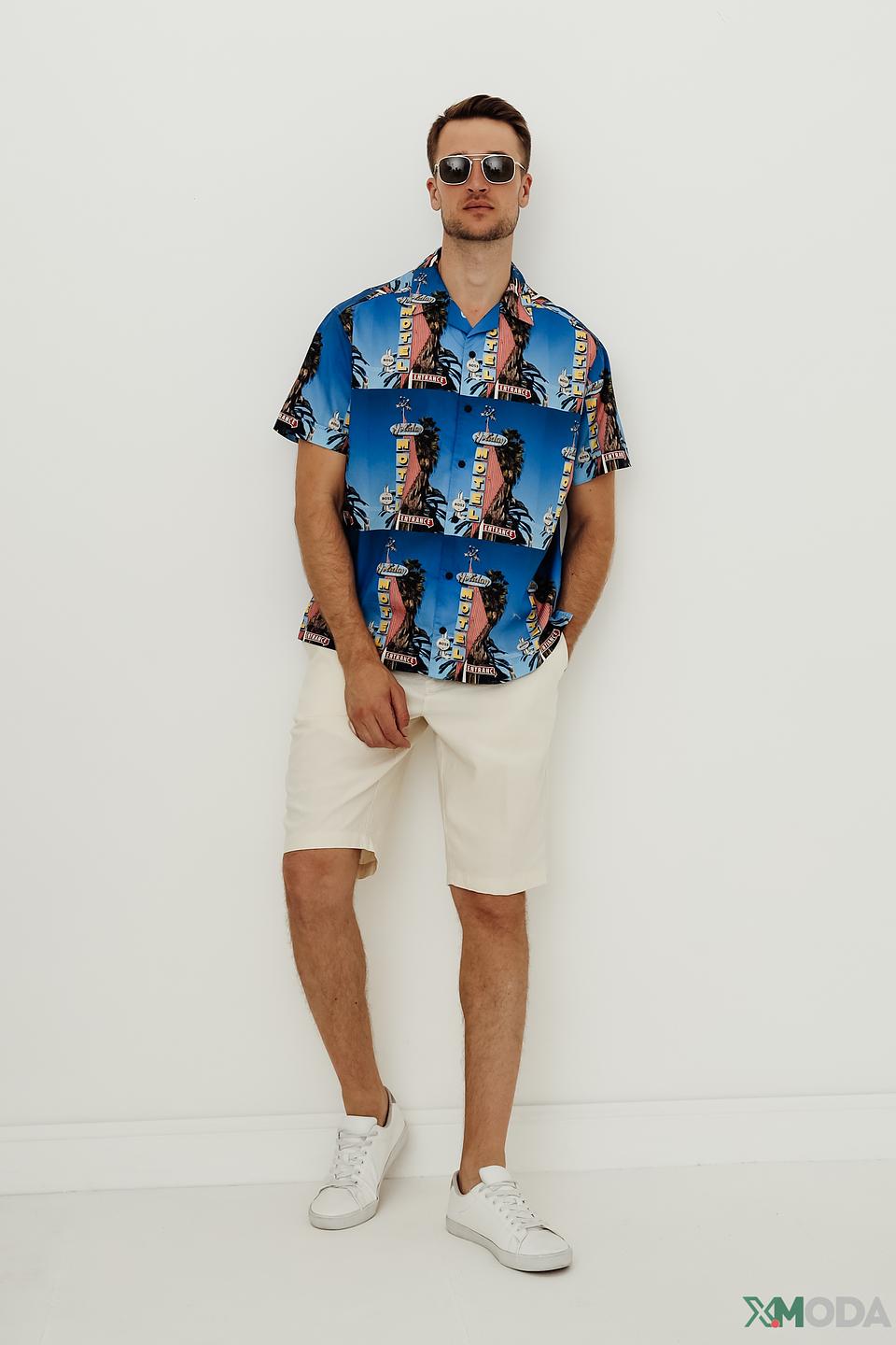 Рубашка Boss Casual с принтом