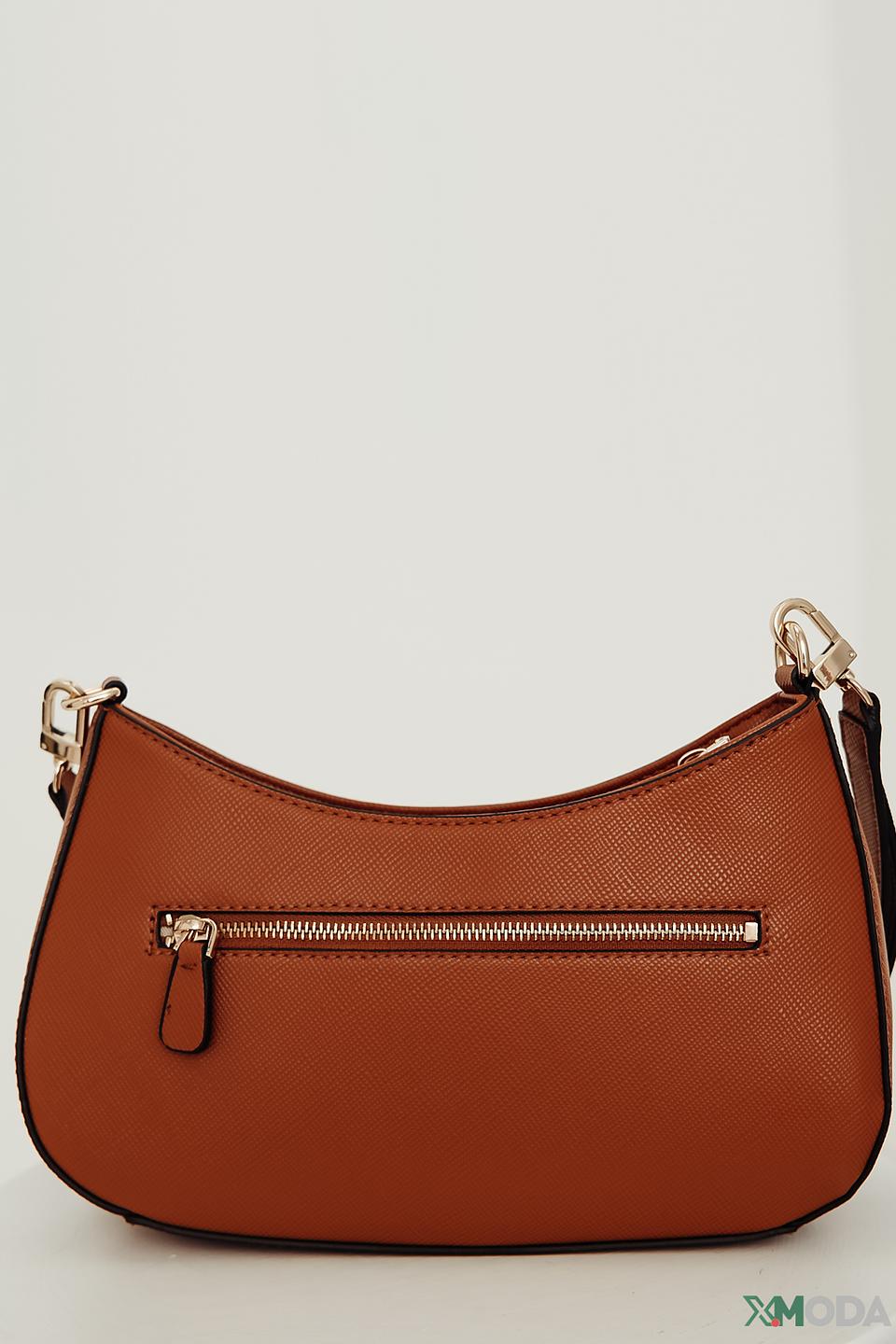 Сумка Guess коричневая с кошельком