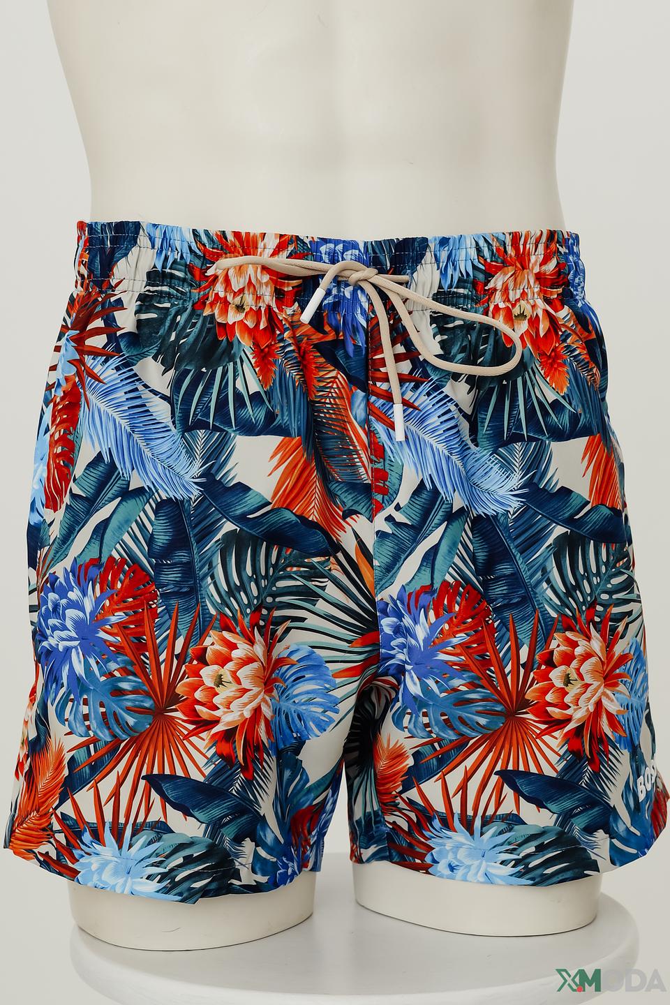 Плавки Boss Business с тропическим принтом