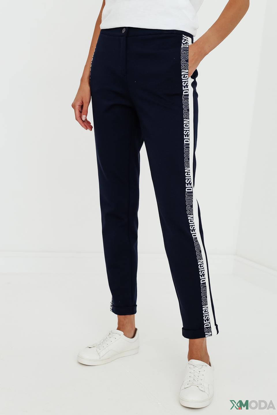 Брюки Tuzzi с полоской синие