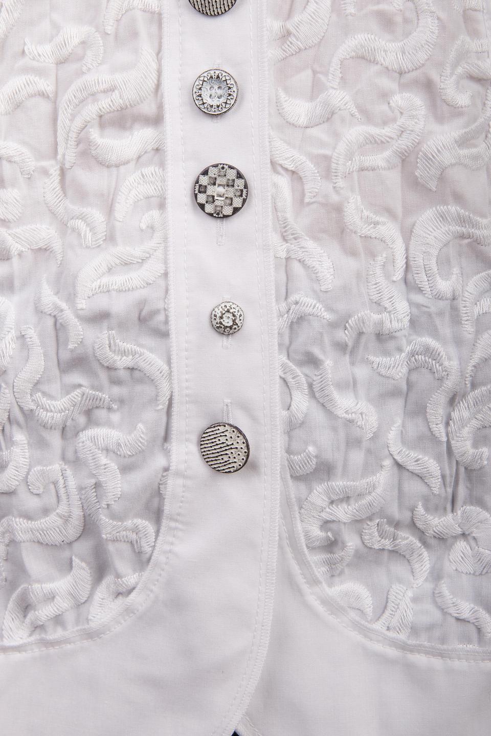 Белая блузка SE Stenau с вышивкой