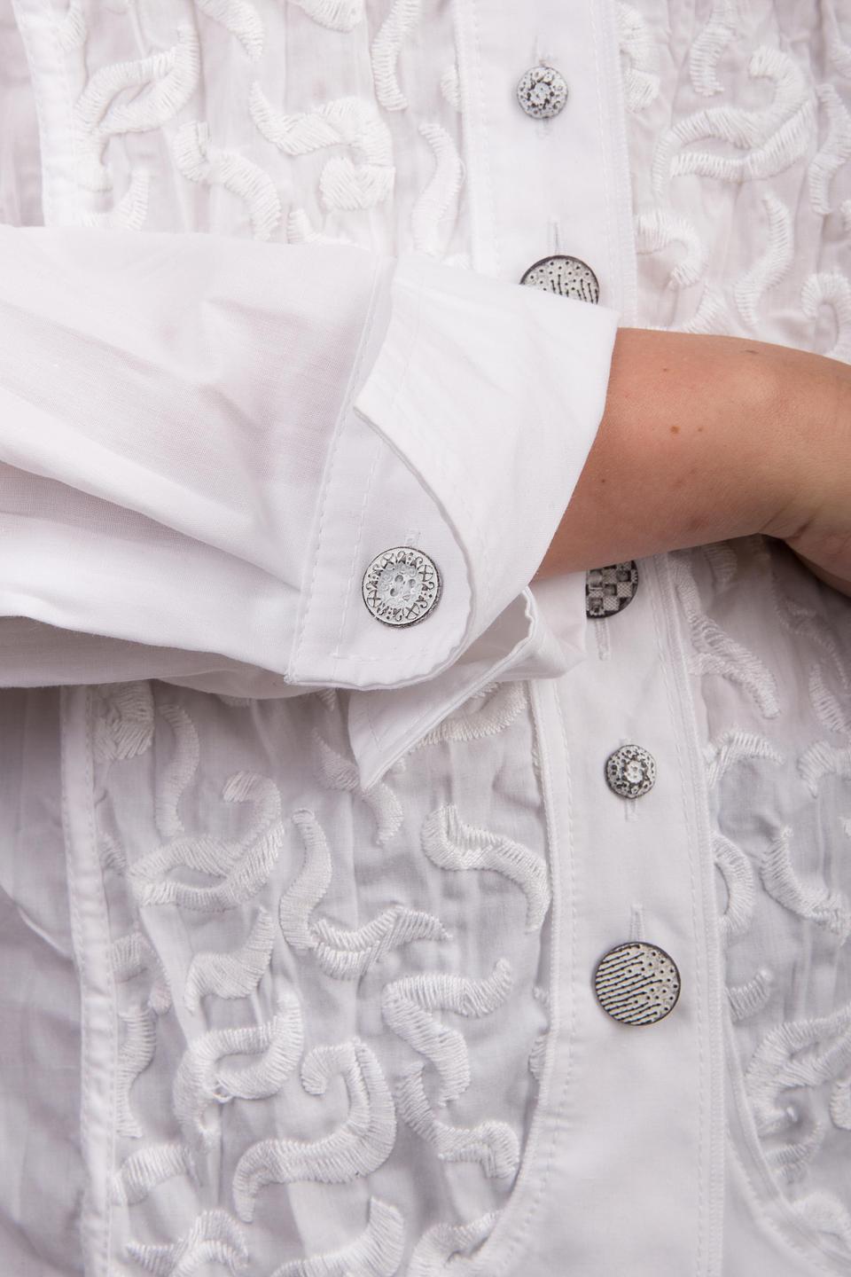 Белая блузка SE Stenau с вышивкой