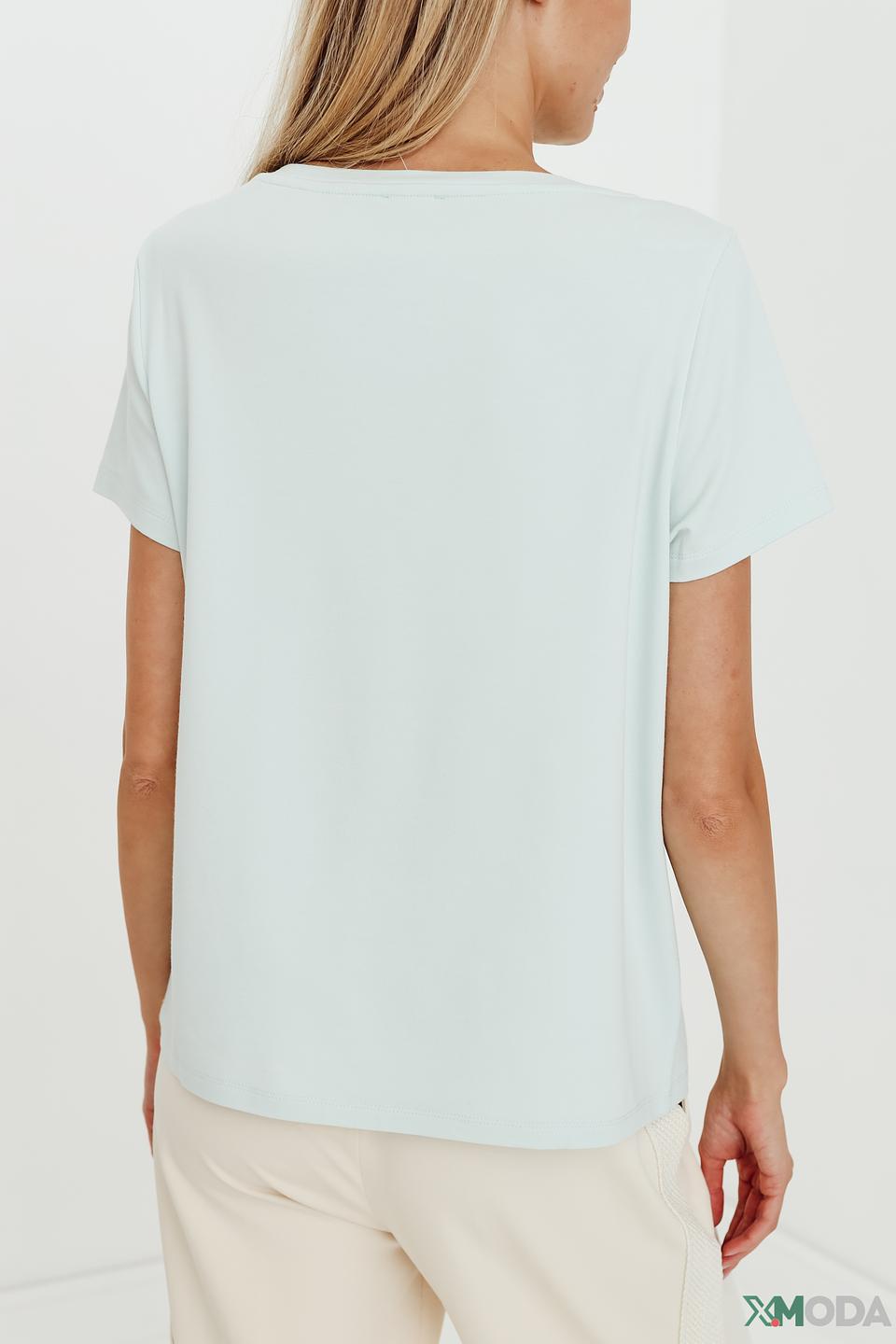 Футболка Gerry Weber с принтом голубая