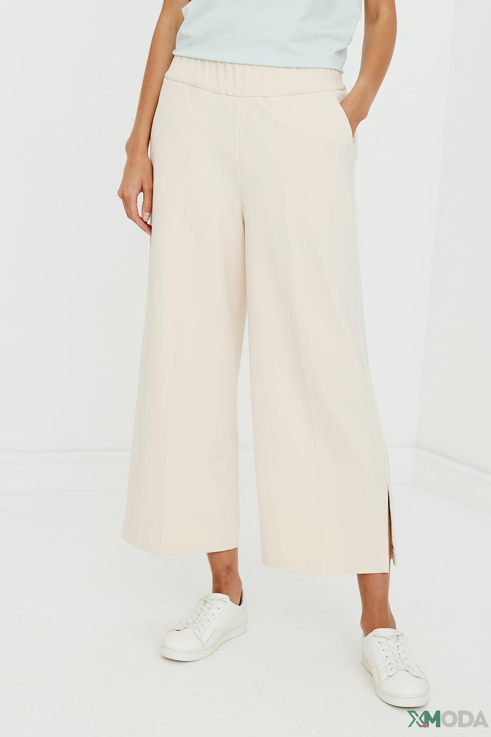 Брюки Circolo 1901 кюлоты бежевые