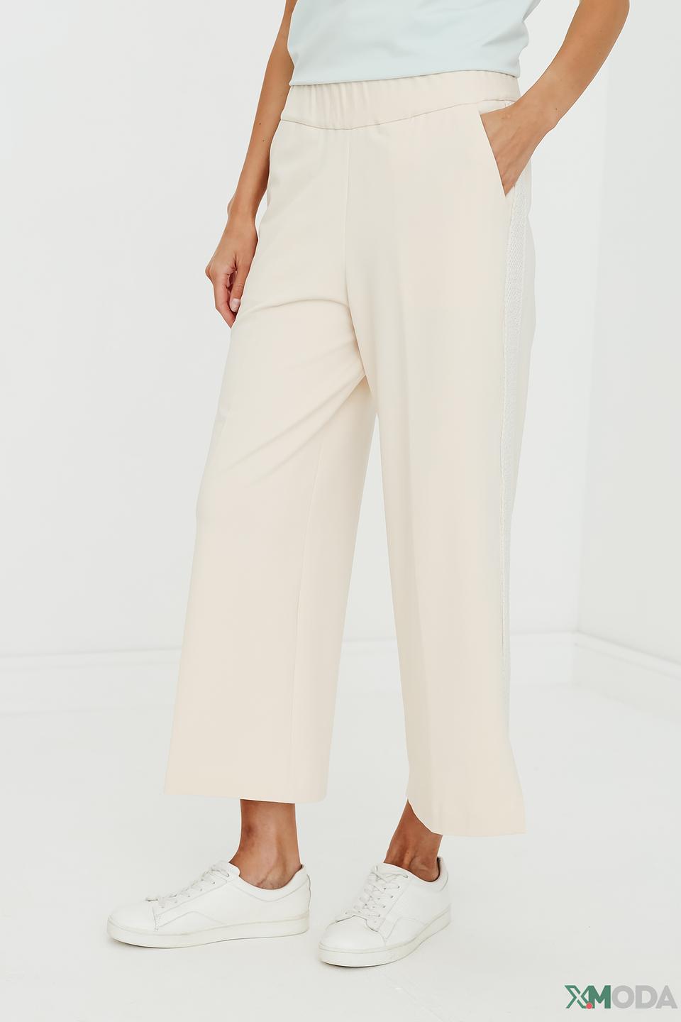 Брюки Circolo 1901 кюлоты бежевые