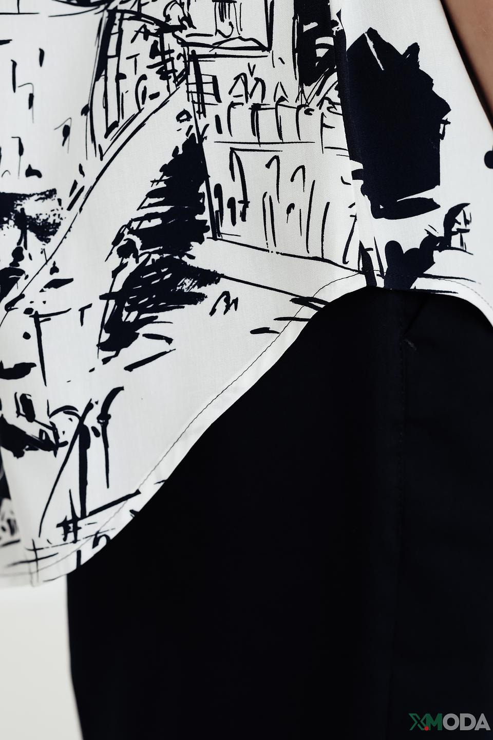 Рубашка Be Yourself с принтом