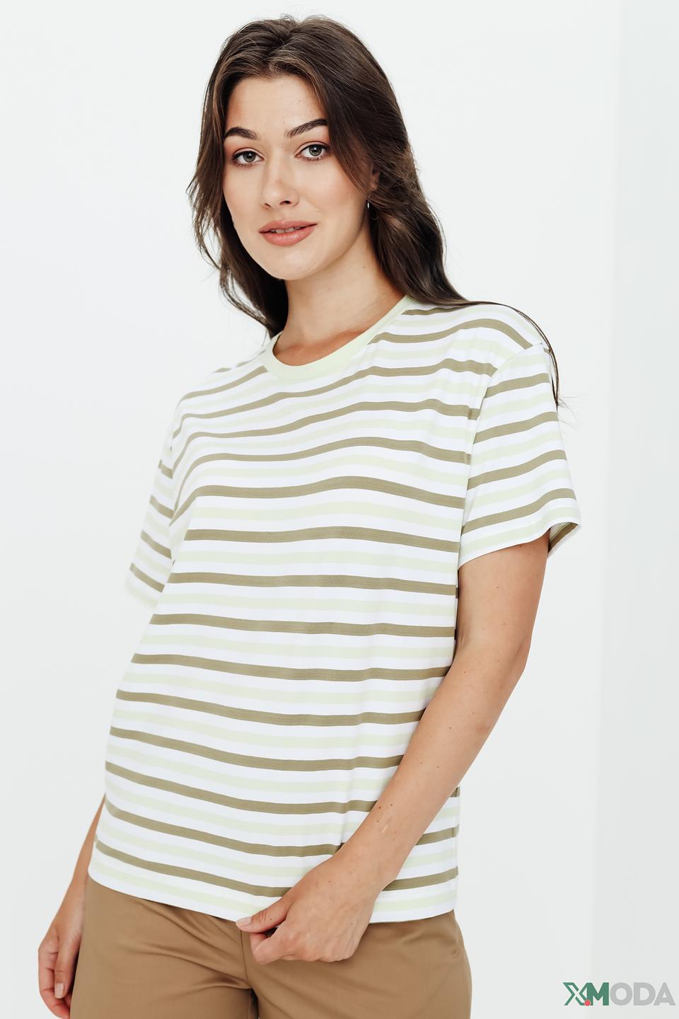 Футболка Gerry Weber полоска бежевая