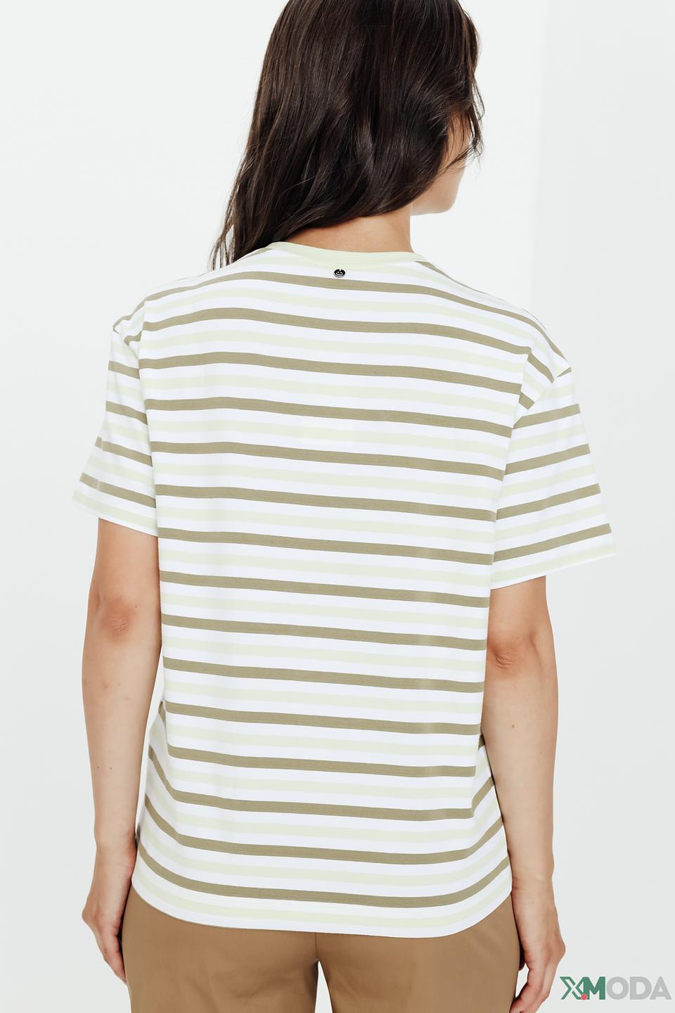 Футболка Gerry Weber полоска бежевая