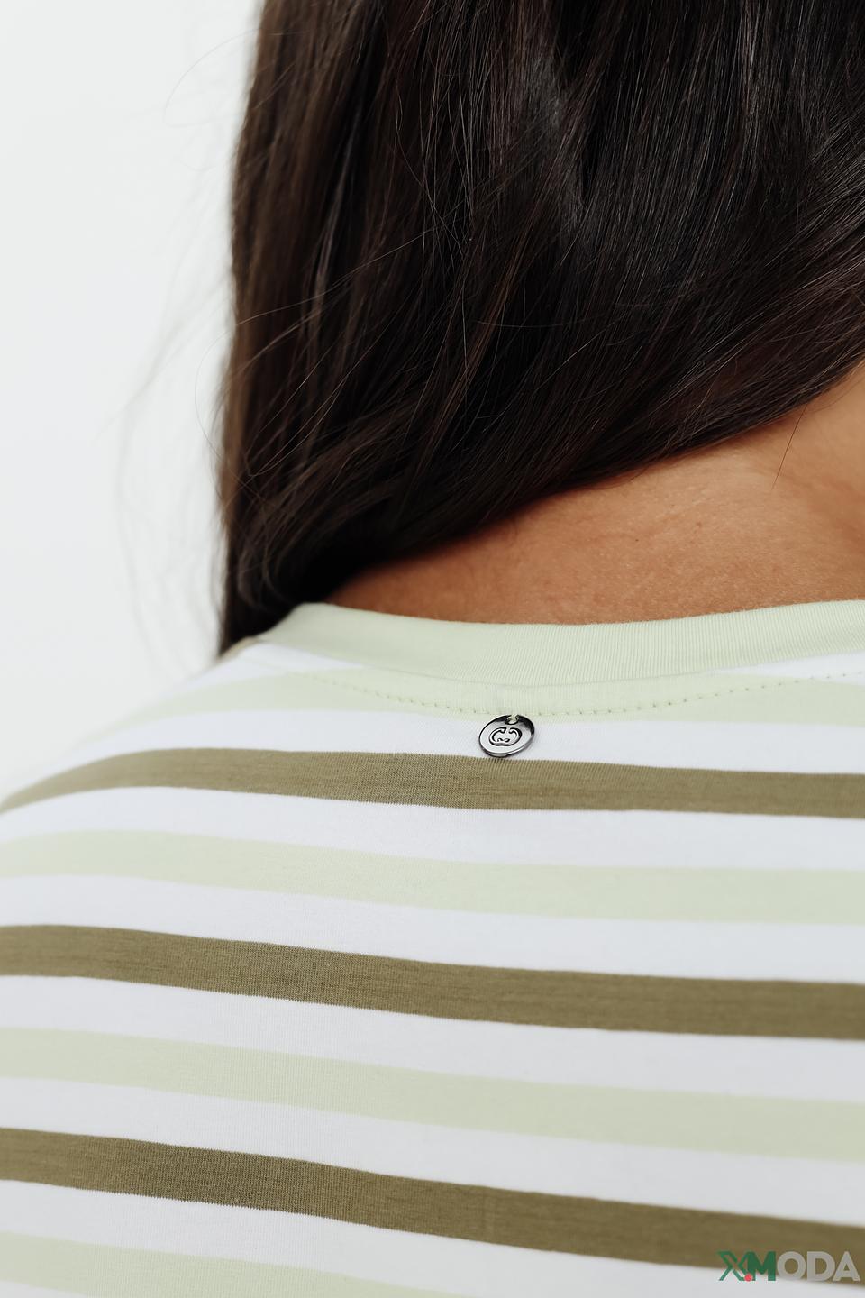 Футболка Gerry Weber полоска бежевая