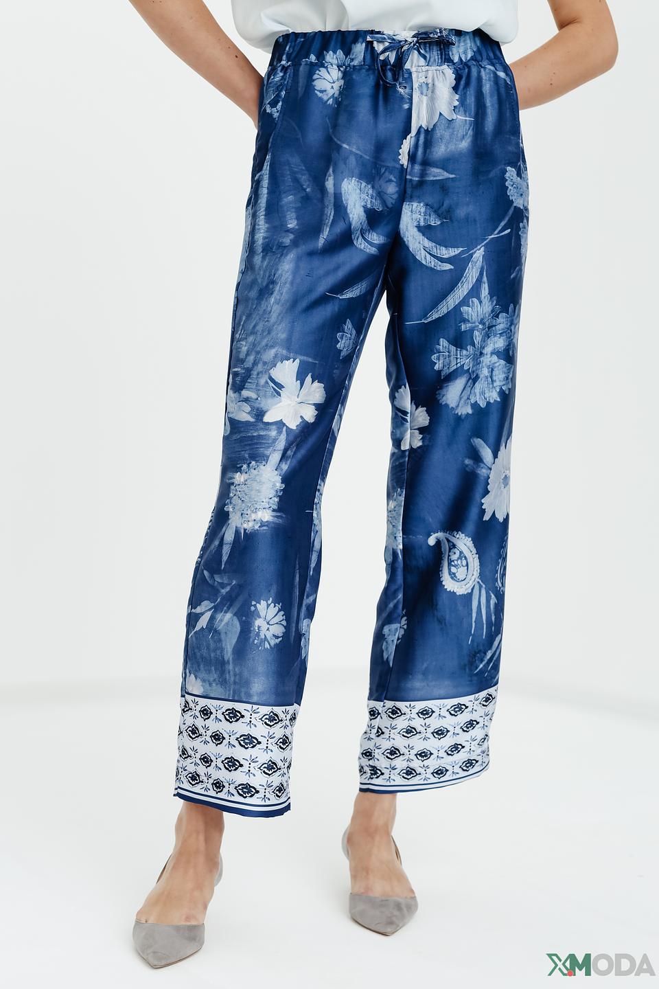 Брюки Zerres с цветочным принтом