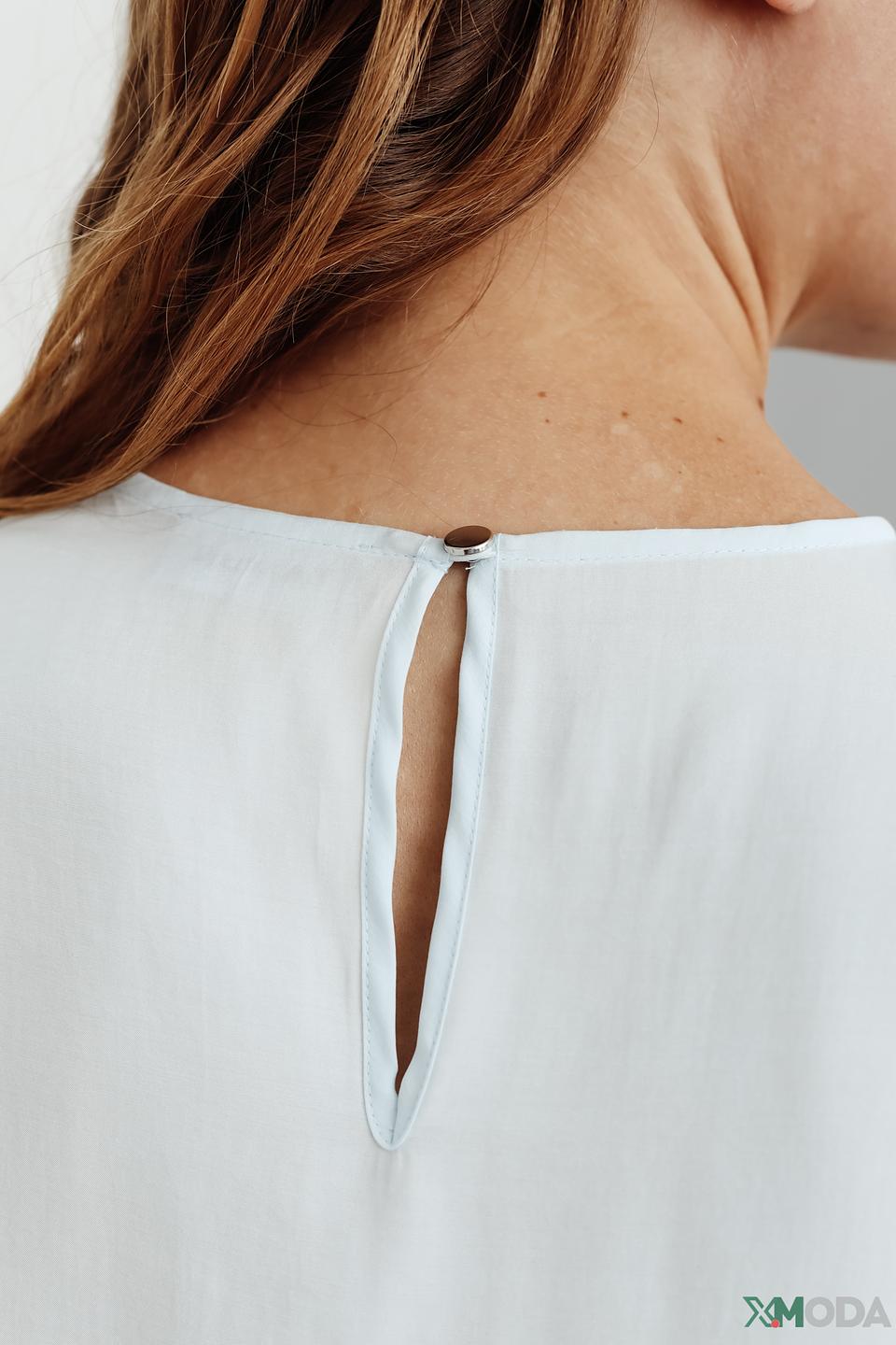 Блуза Taifun с рюшами белая