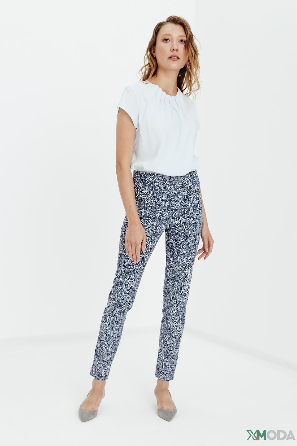 Брюки Olsen с принтом