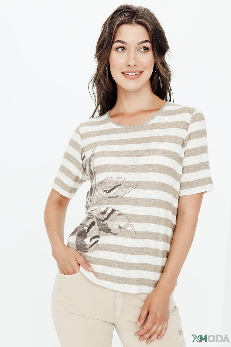 Пуловер Rabe collection в полоску