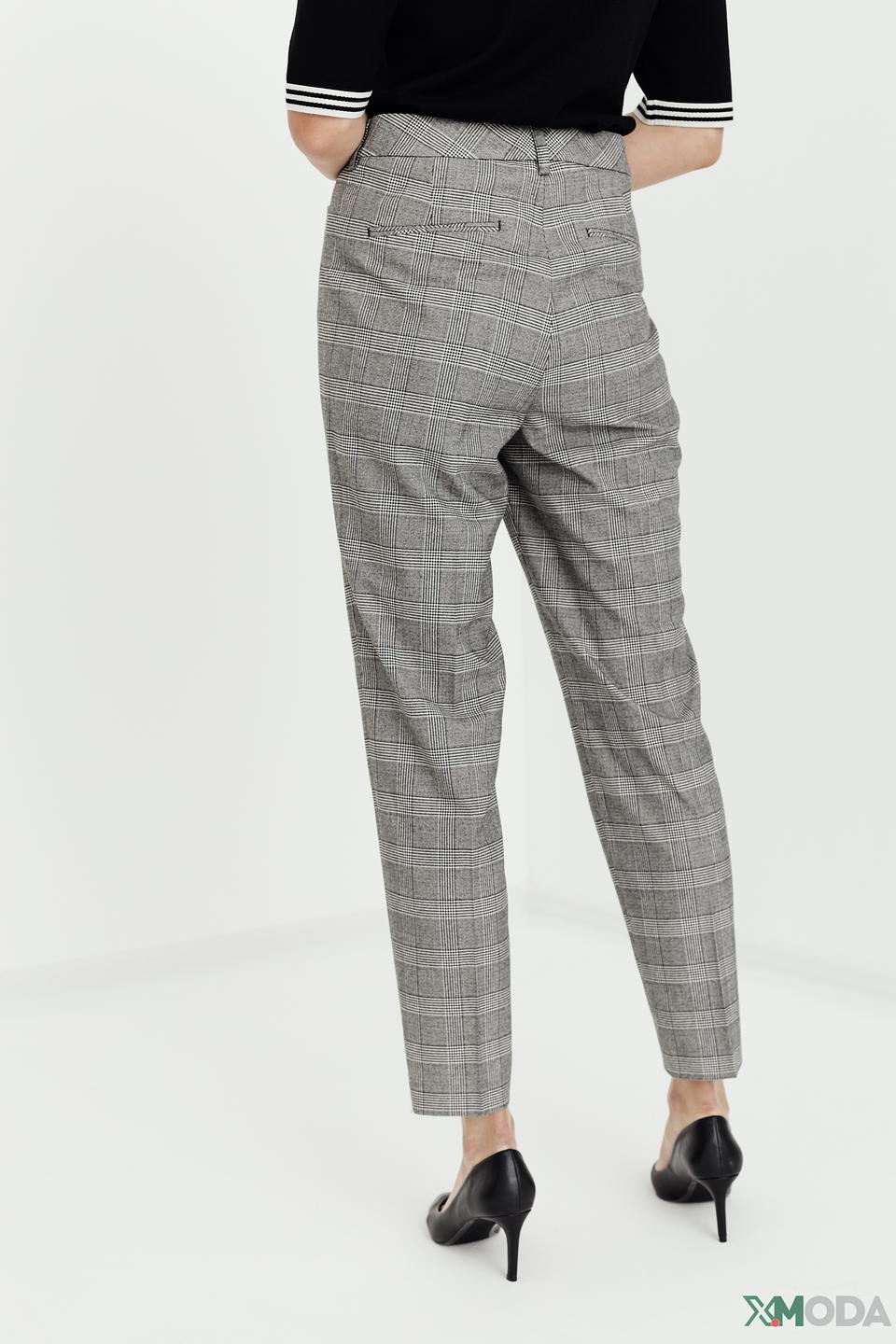 Брюки Gardeur в клетку серые