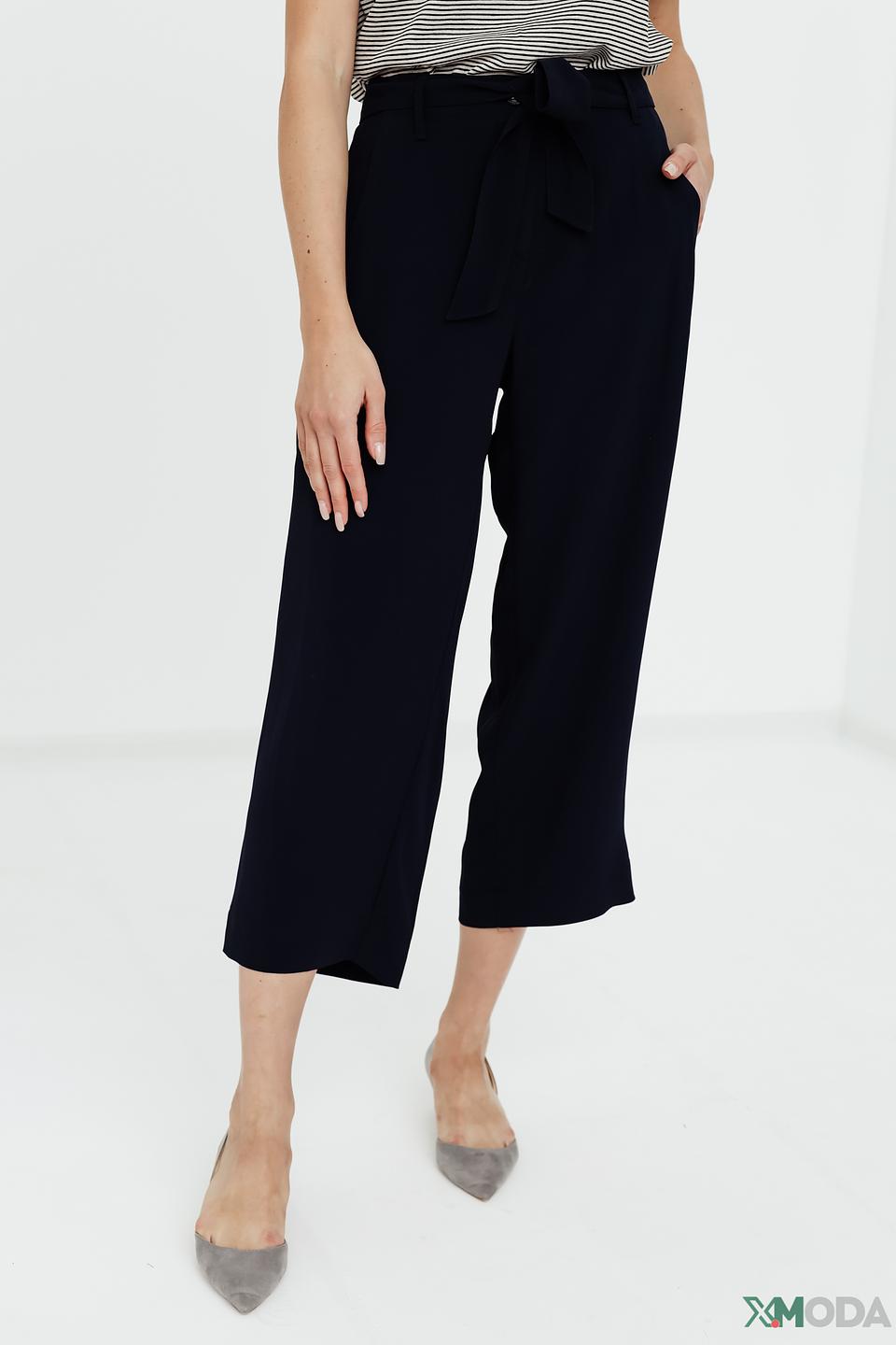 Капри Zerres с поясом темно-синие