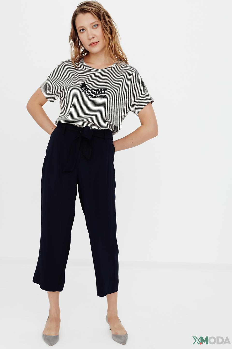 Капри Zerres с поясом темно-синие