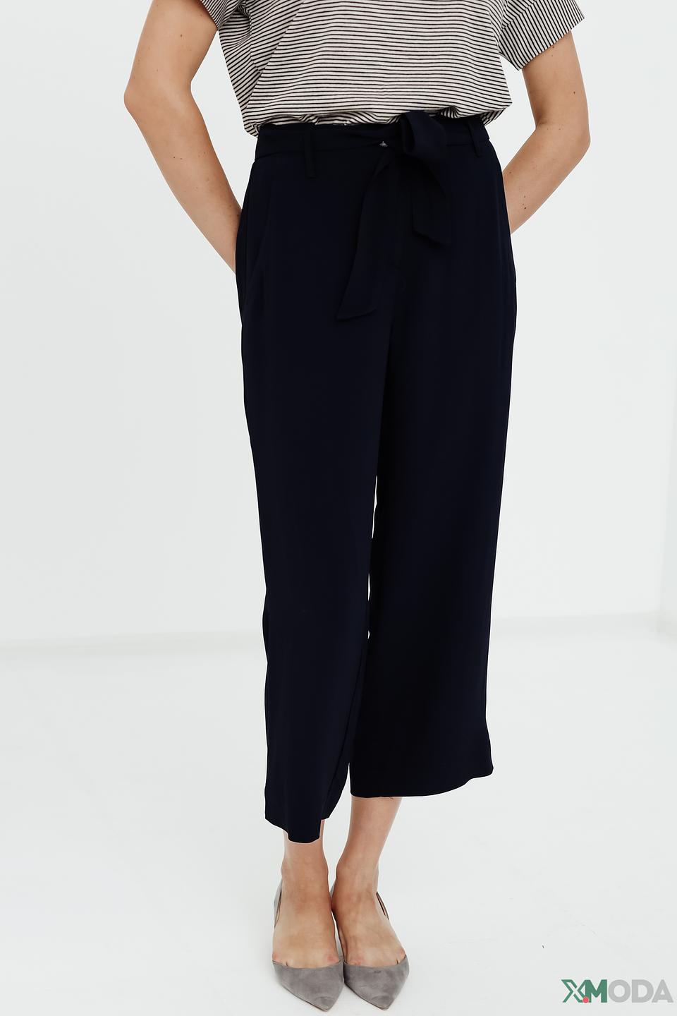 Капри Zerres с поясом темно-синие