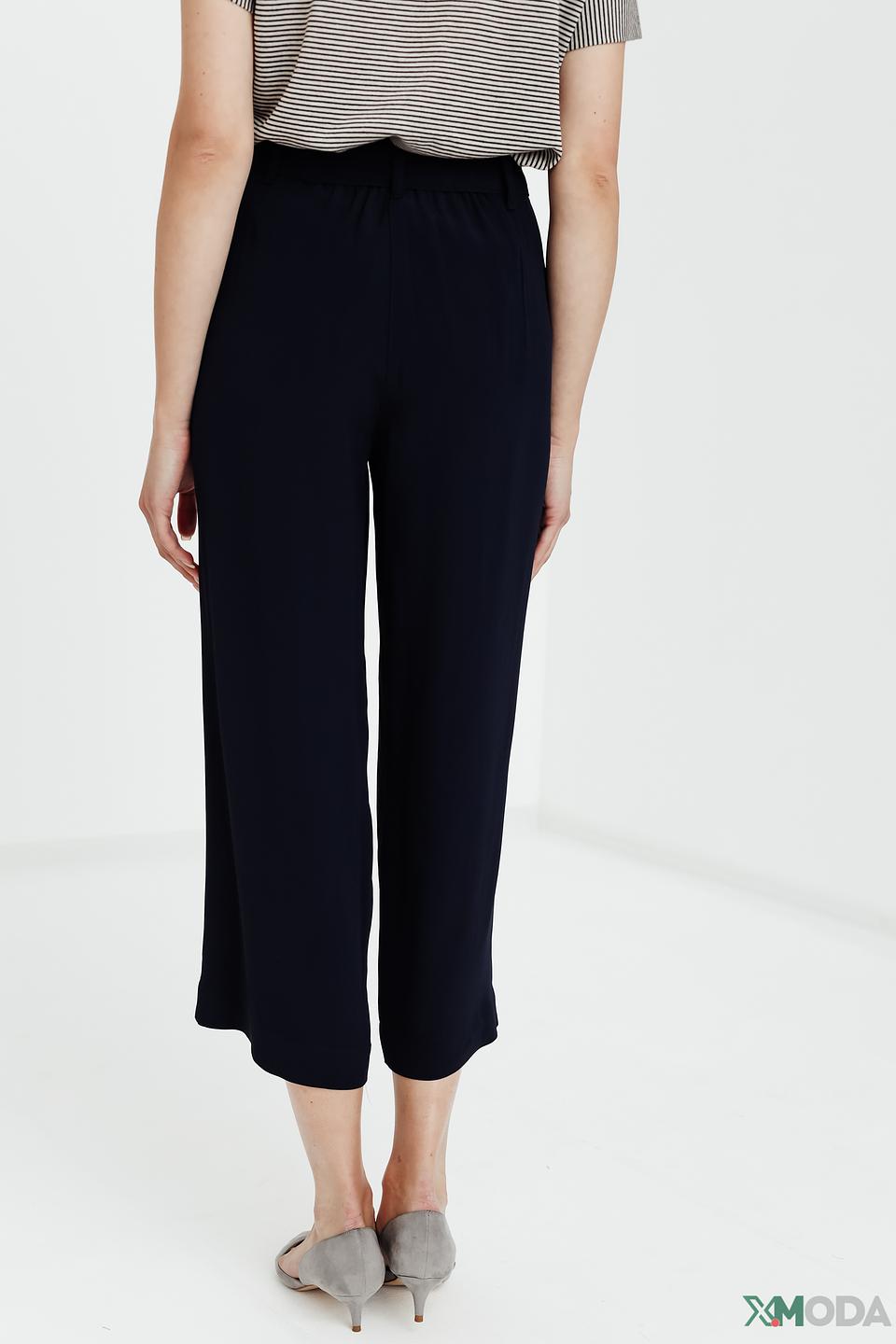 Капри Zerres с поясом темно-синие