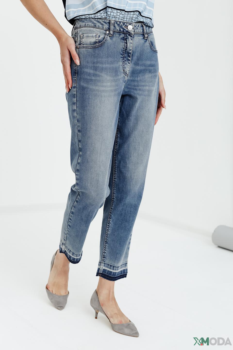 Джинсы Luisa Cerano с потертостями