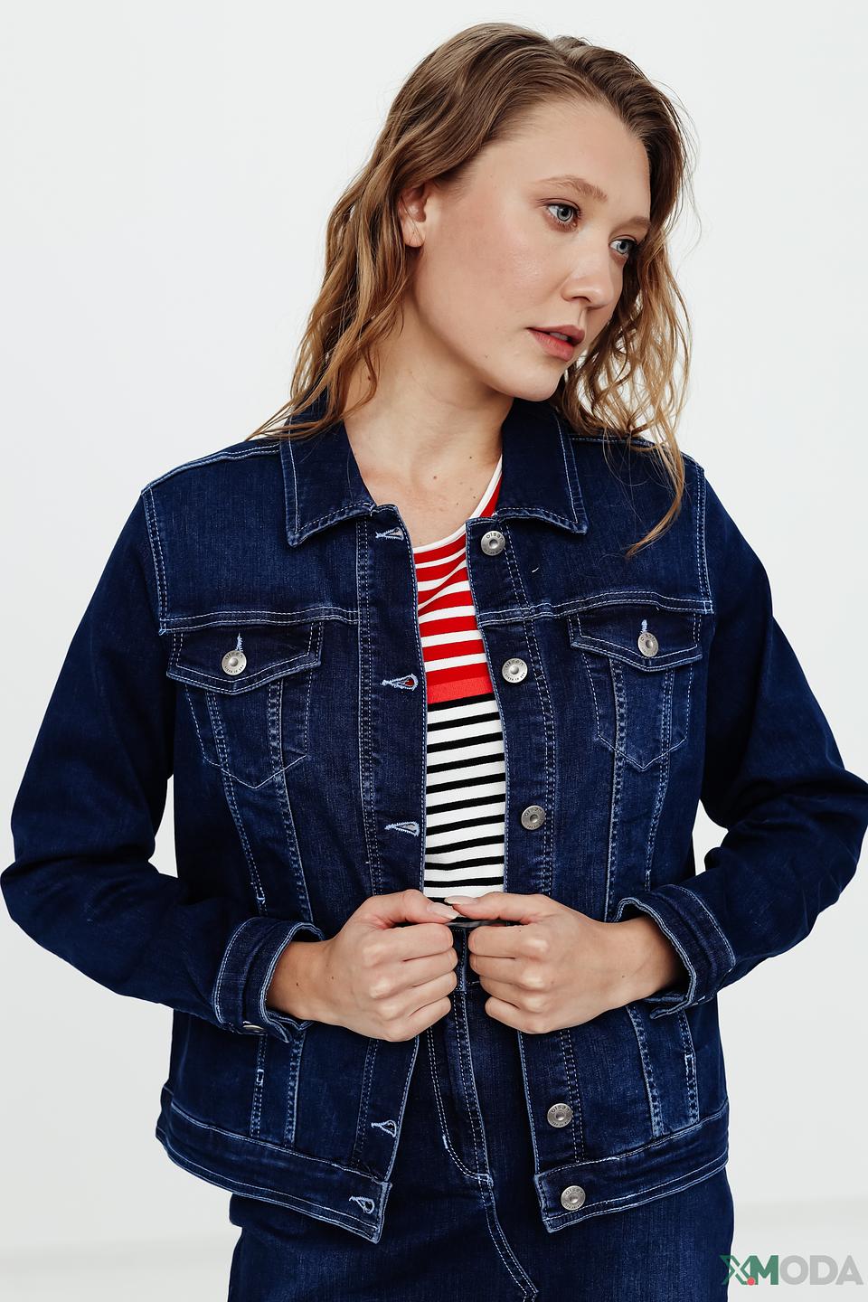 Куртка джинсовая Olsen синяя