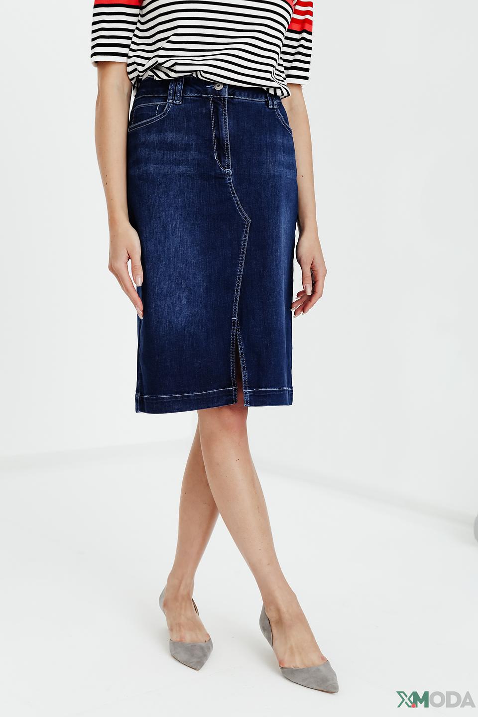 Юбка Olsen джинсовая миди