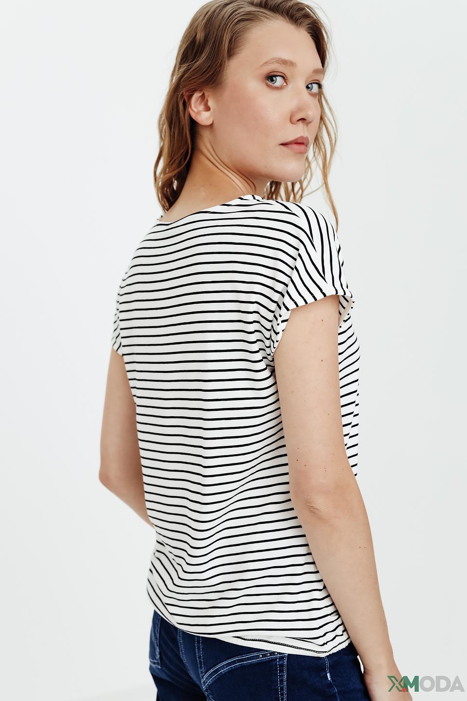 Футболка Barbara Lebek в полоску