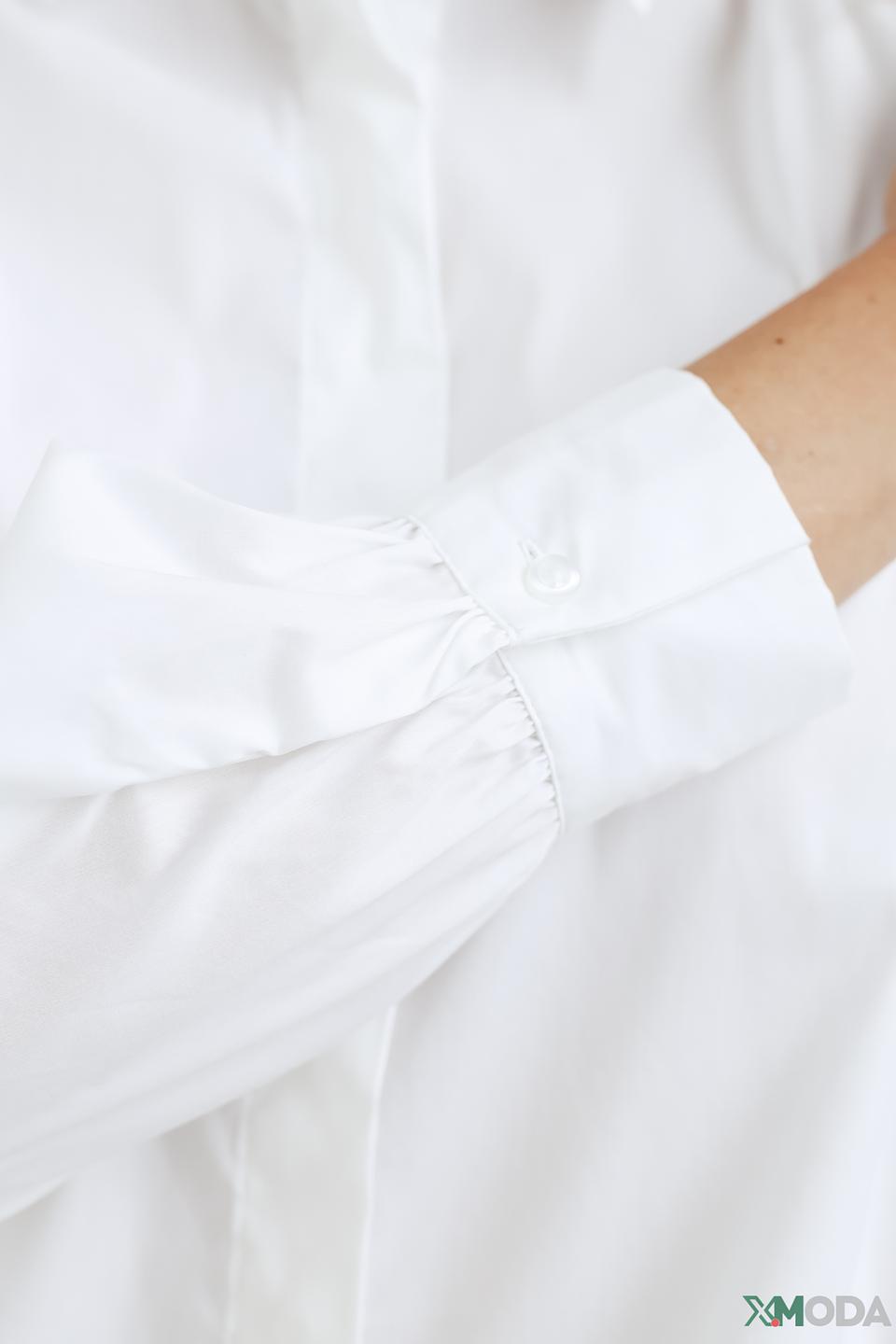 Рубашка Gerry Weber белая с рукавами-фонариками