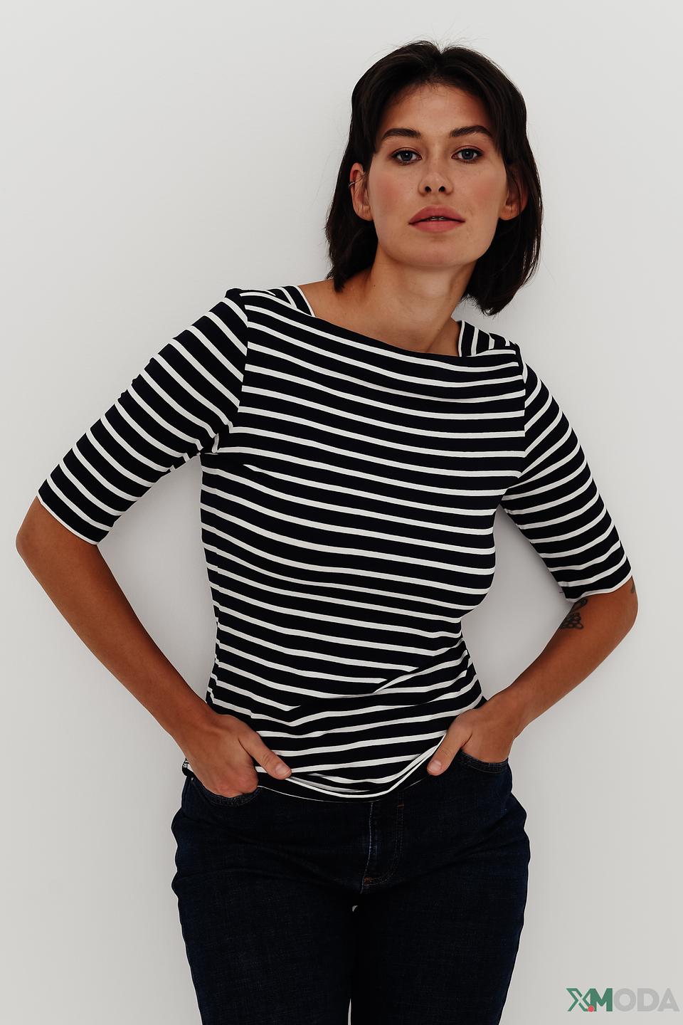 Блуза Comma в полоску