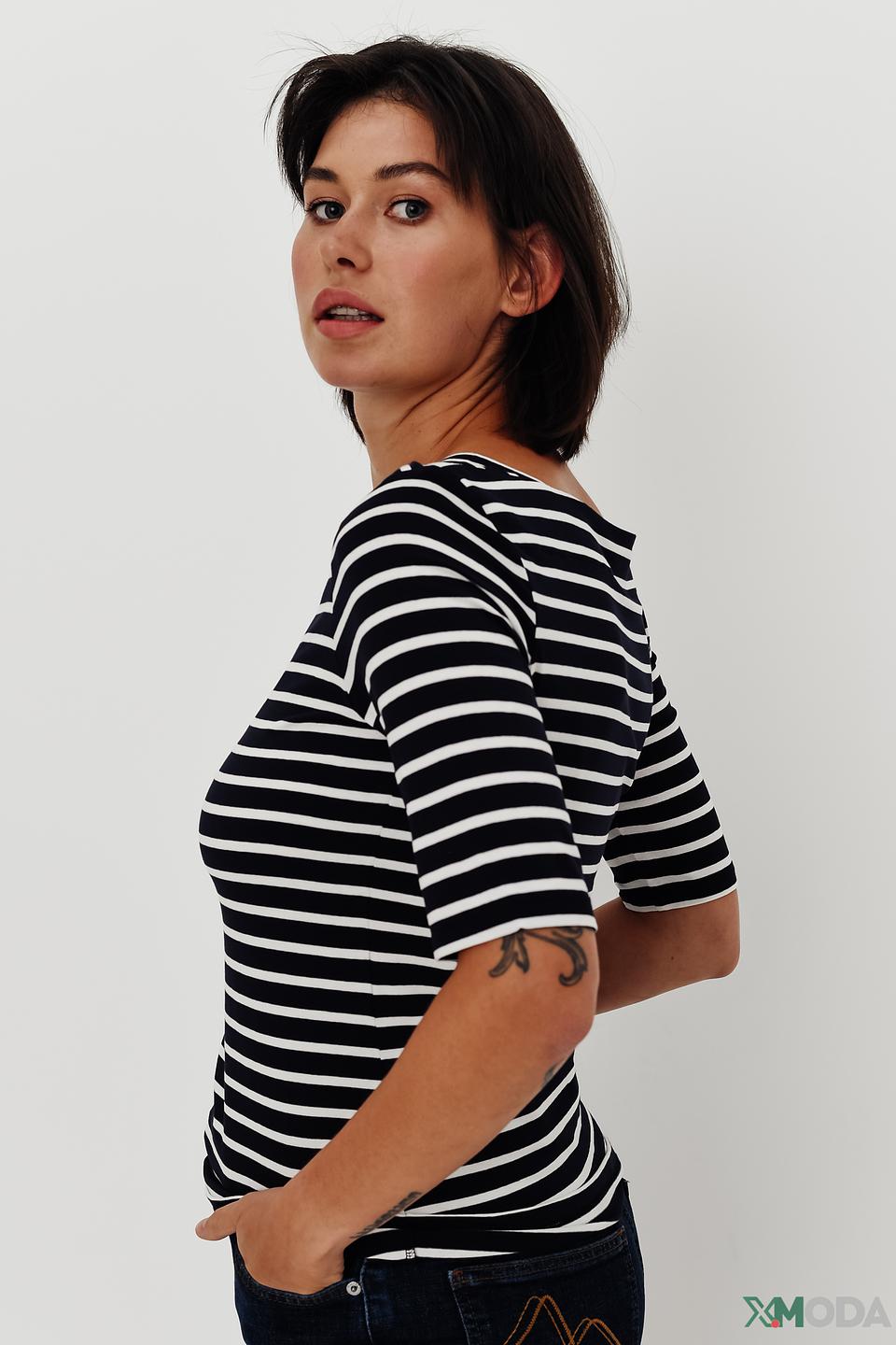 Блуза Comma в полоску