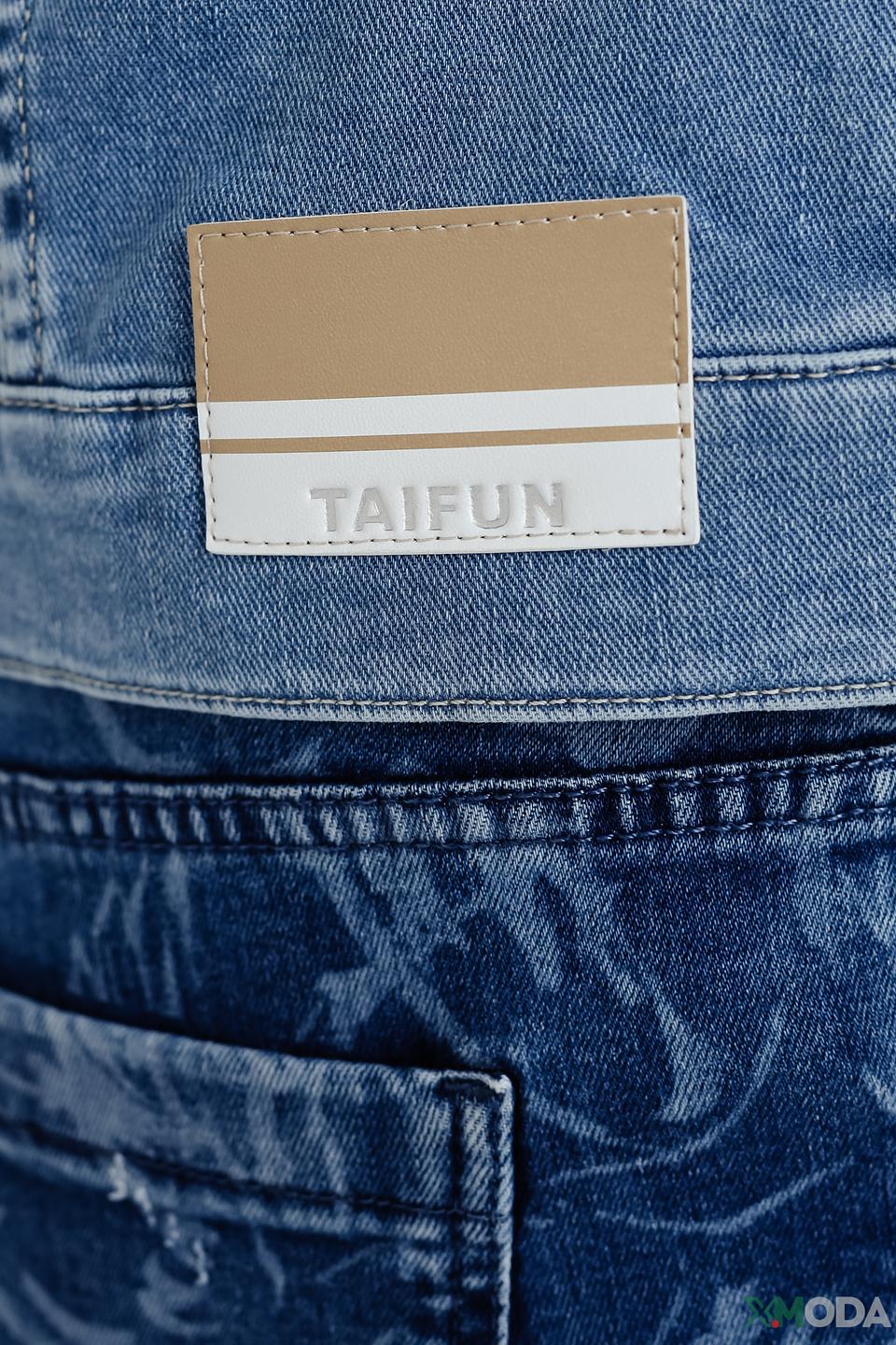 Джинсовый жакет Taifun с вышивкой