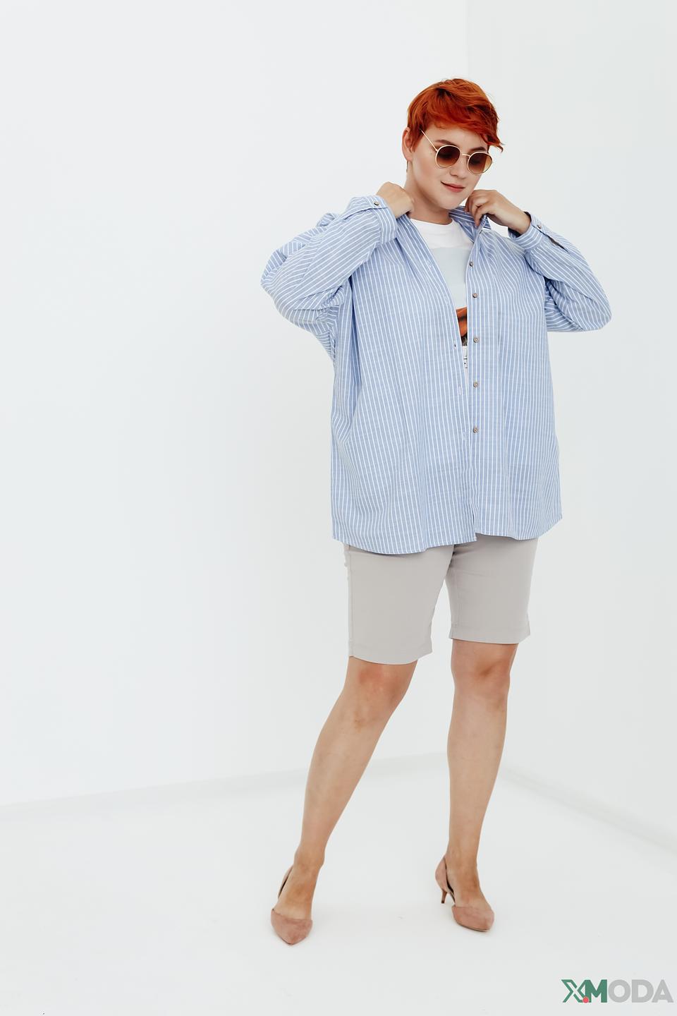 Шорты Relaxed by Toni бежевые