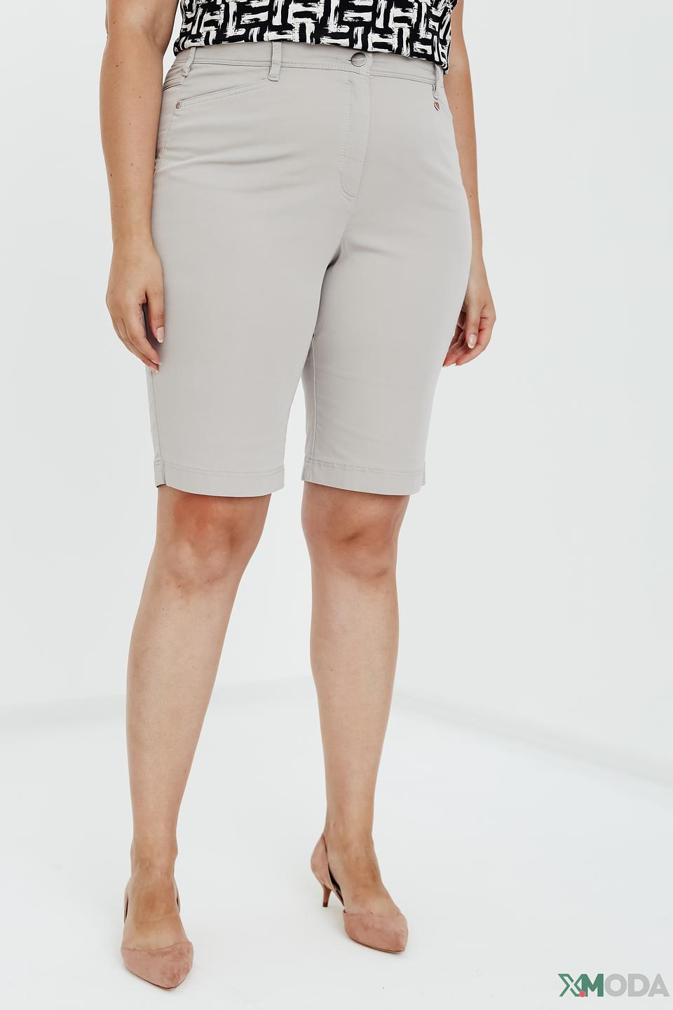 Шорты Relaxed by Toni бежевые