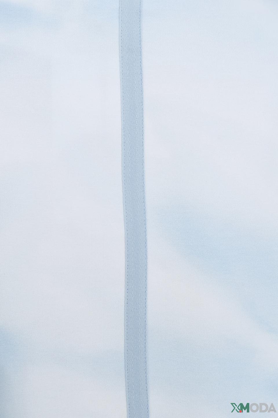 Пуловер Frapp с эффектом tie-dye голубой