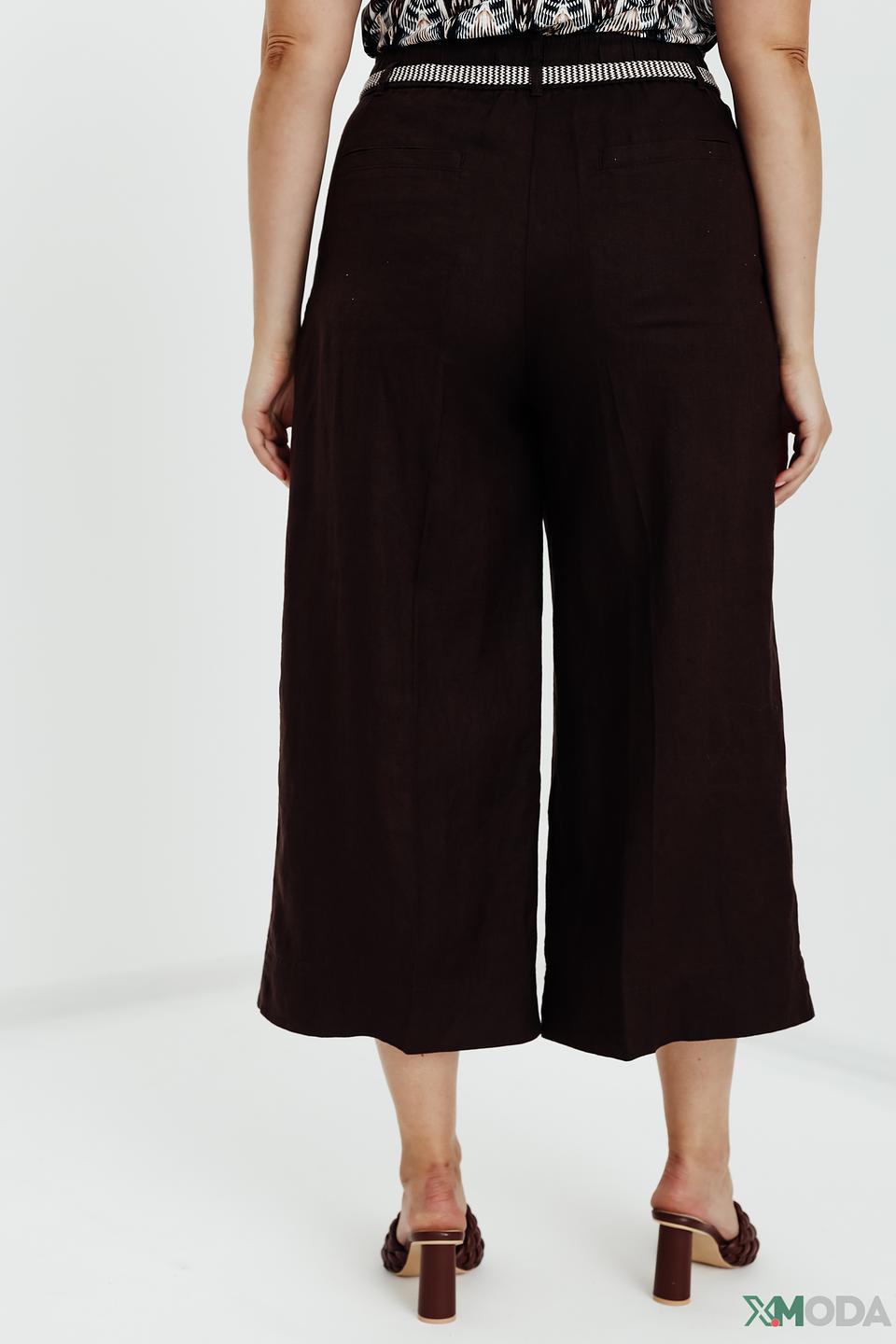 Капри Gerry Weber чёрные с поясом