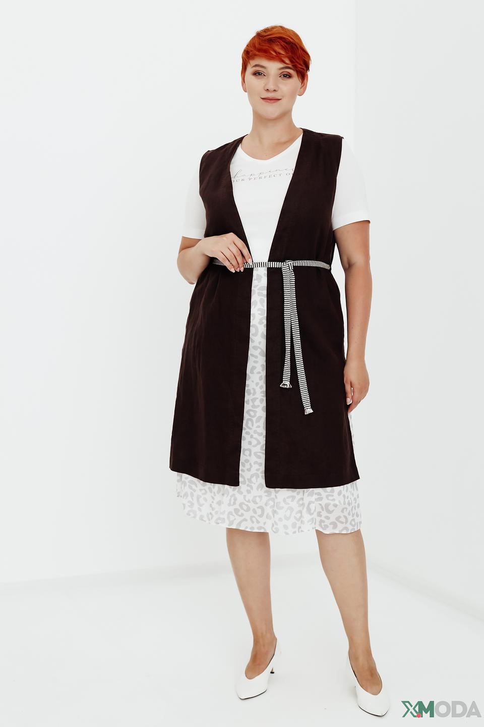 Жилет Gerry Weber чёрный удлинённый