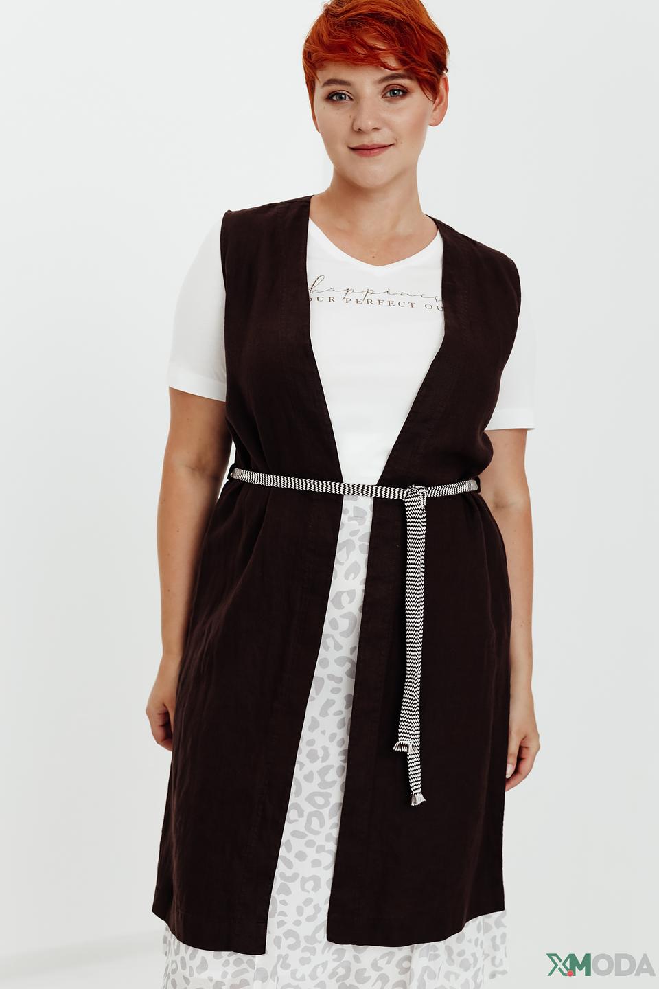 Жилет Gerry Weber чёрный удлинённый