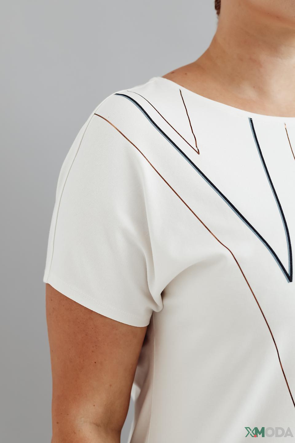 Блуза Gerry Weber с геометрическим рисунком