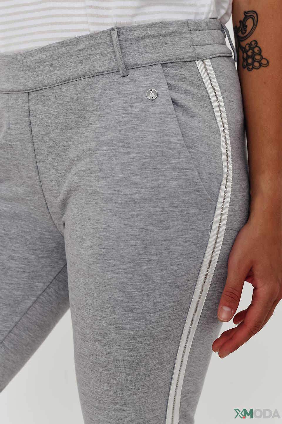 Брюки трикотажные Lisa Campione серые