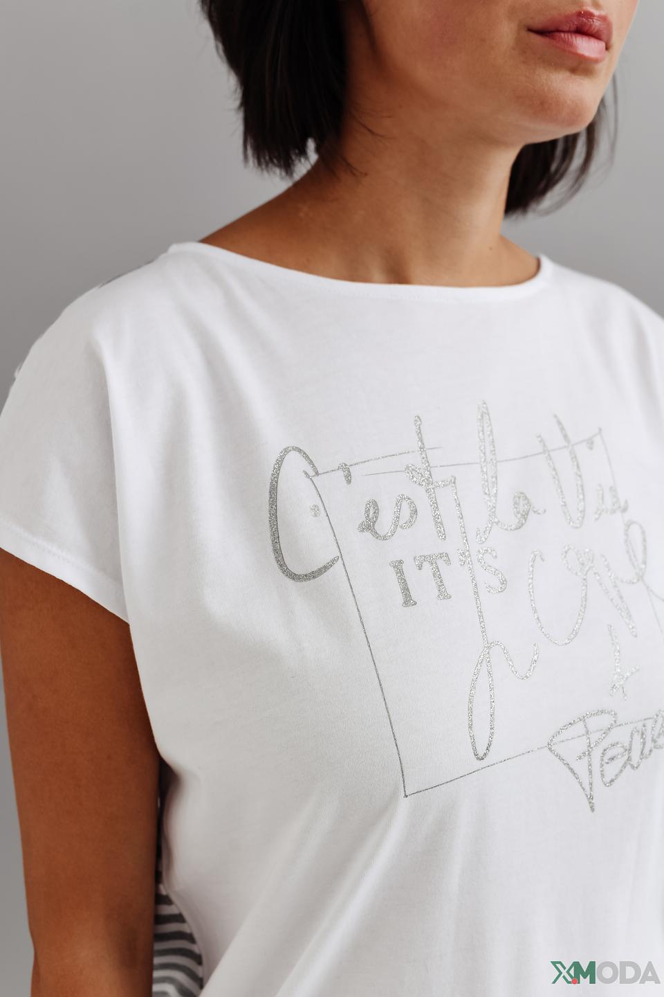 Футболка Lisa Campione с принтом