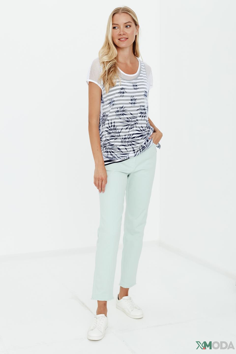 Джинсы Olsen мятные