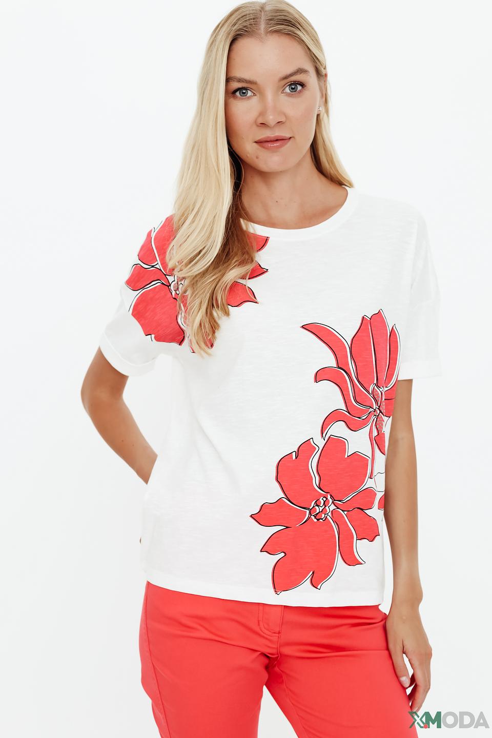 Футболка Olsen с цветами