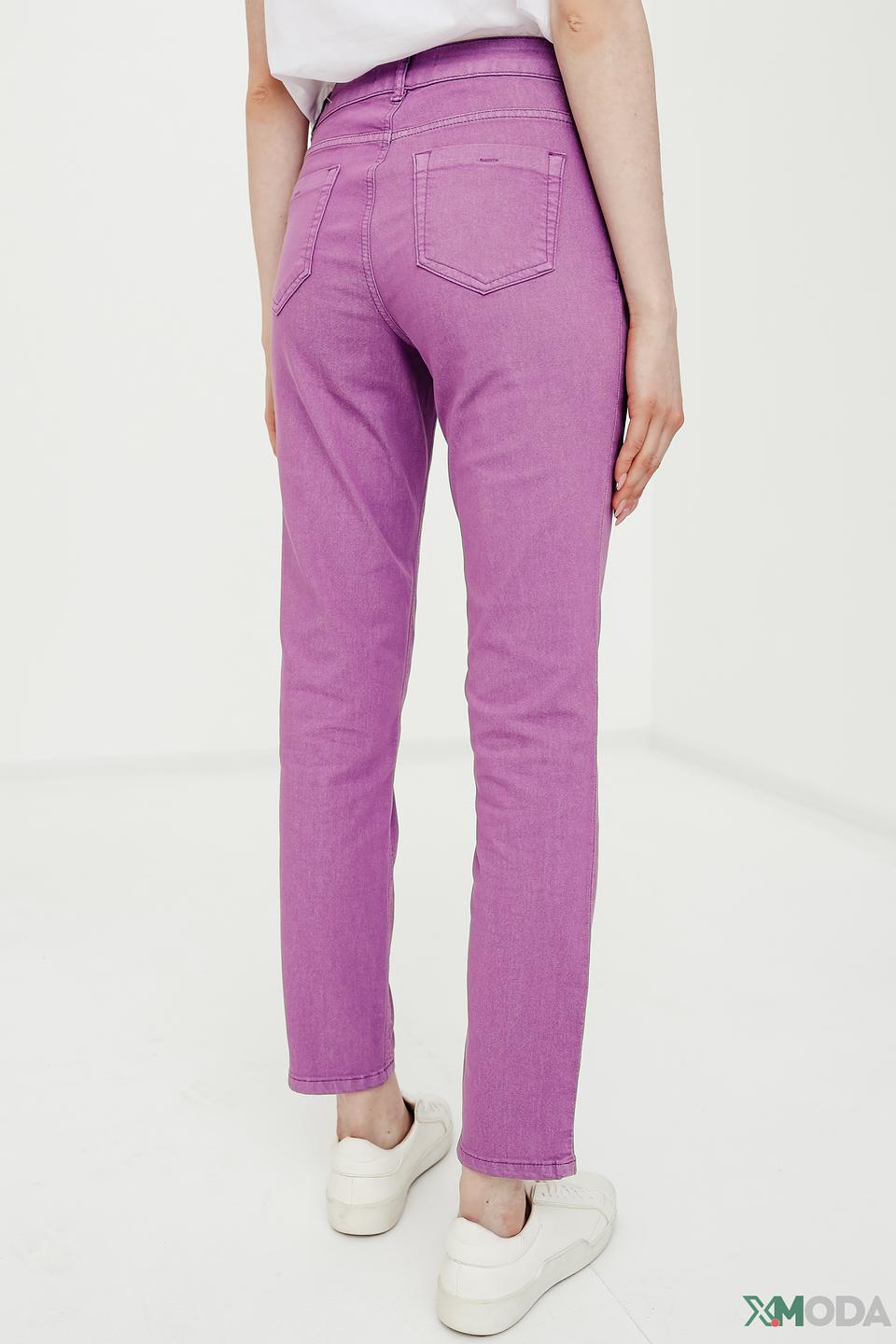 Джинсы Oui лиловые