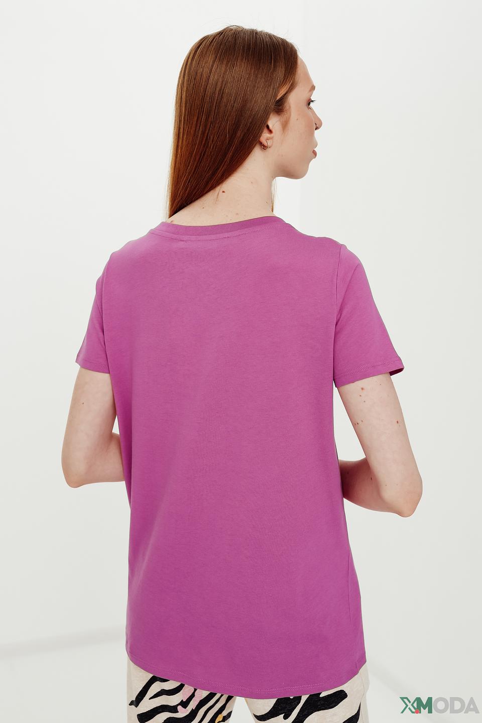 Футболка Oui женская фуксия