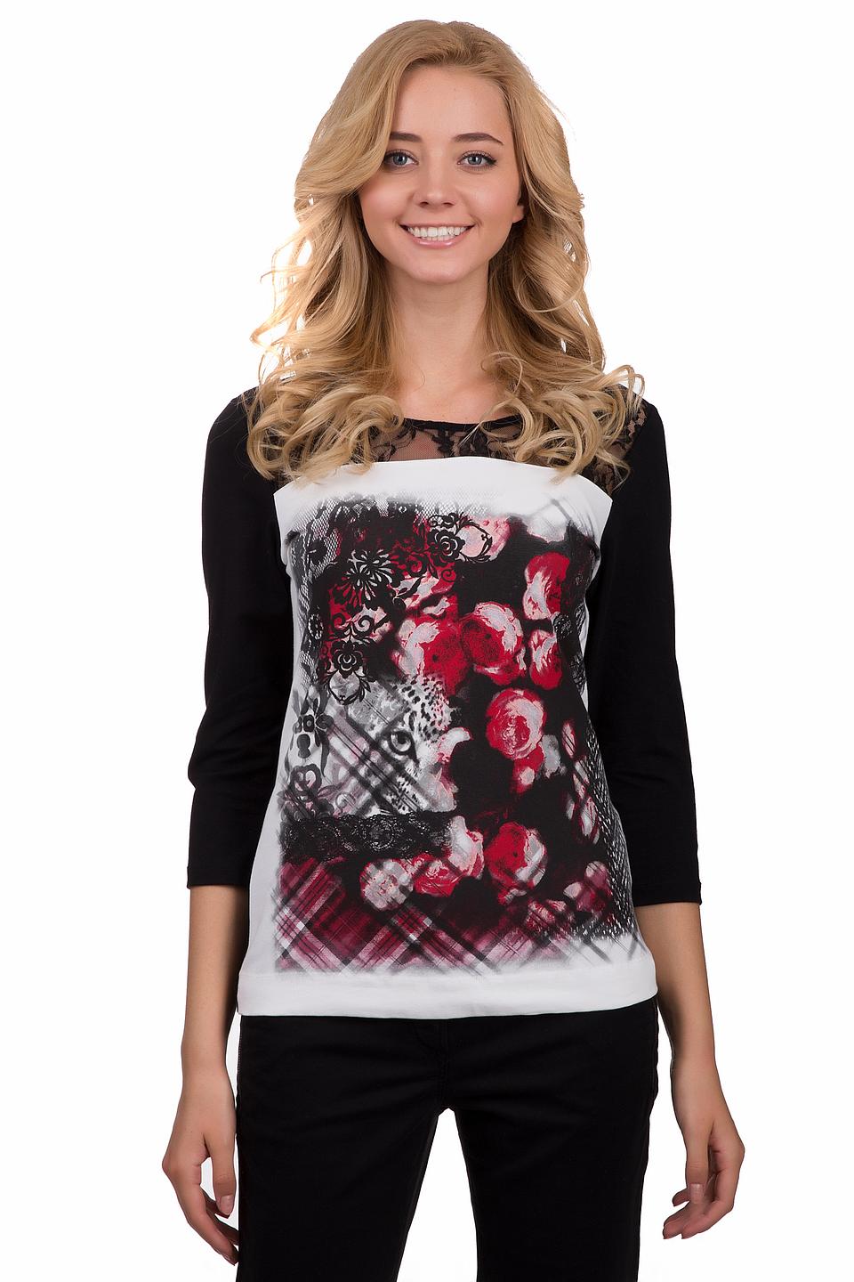 Блуза Betty Barclay с цветочным принтом