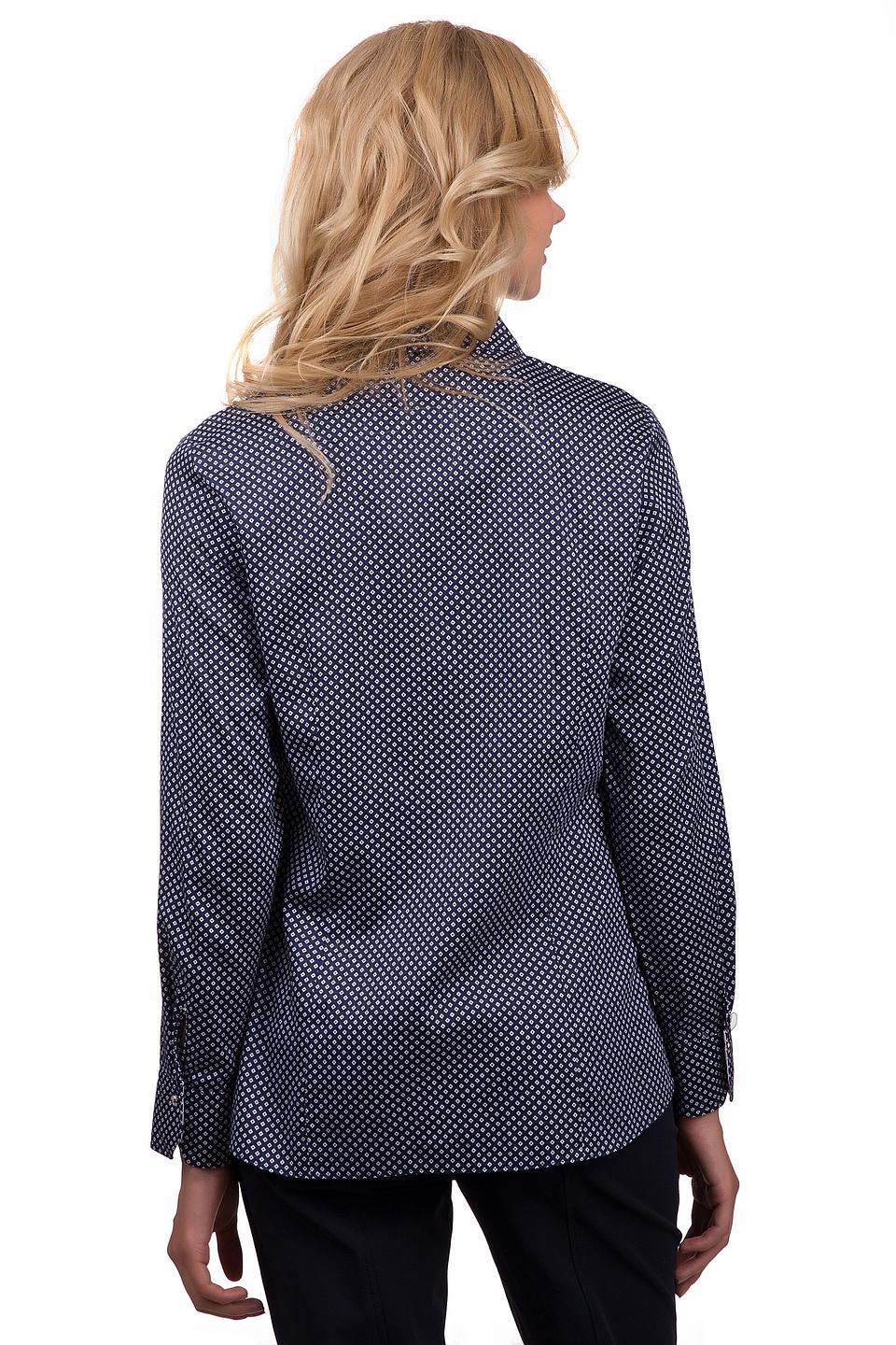 Блуза Gerry Weber, синяя, с принтом