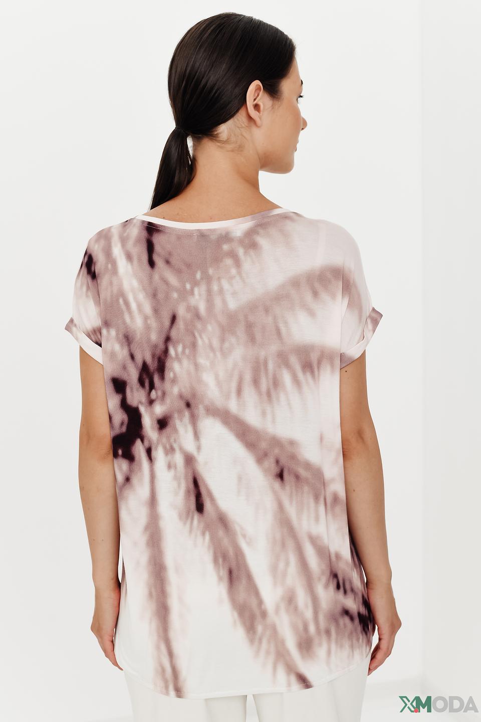 Блуза Oui с принтом пейзаж