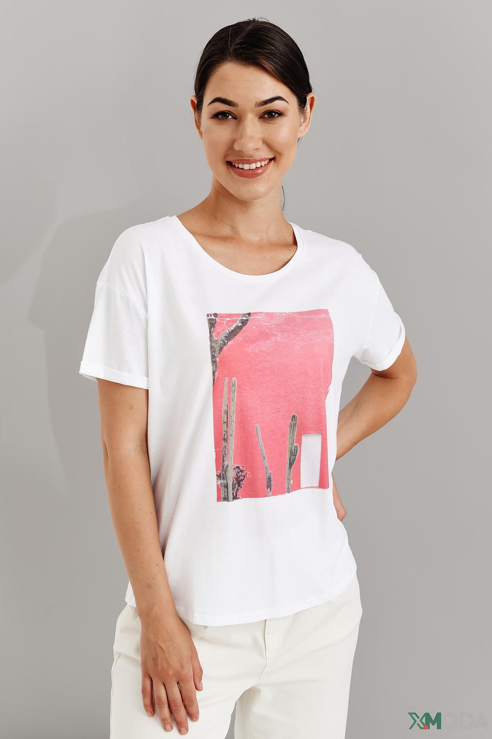 Футболка Oui с принтом