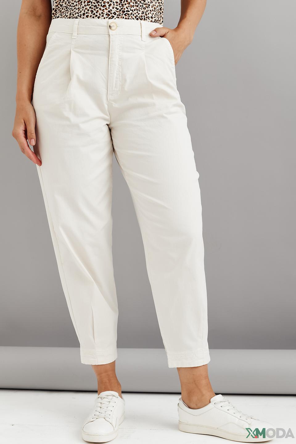 Брюки кл Oui женские бежевые